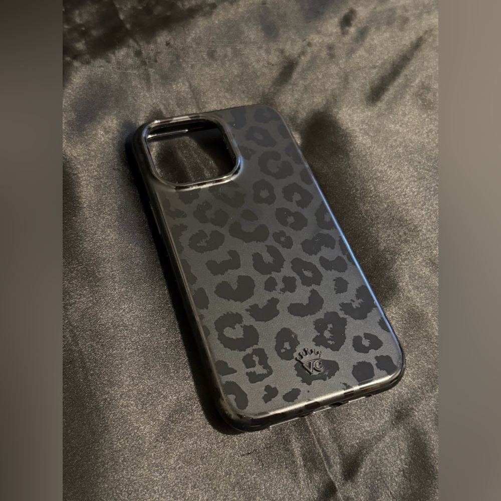 Velvet Caviar Black Leopard Phone case